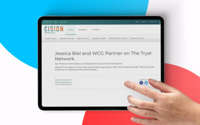 Jessica Biel and WCG Partner on The Tryst Network